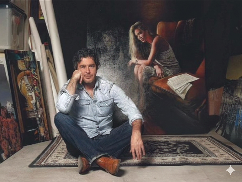 Simone Piccioni Artist Portrait